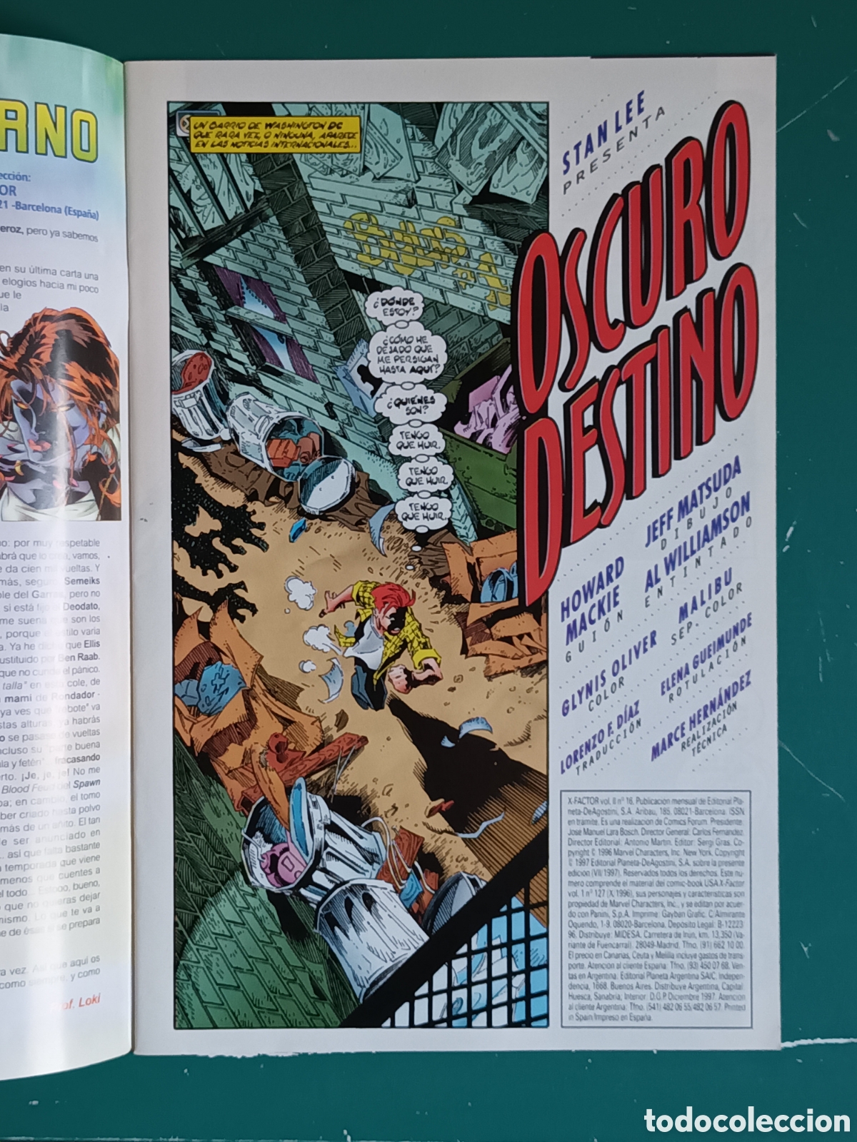 C&oacute;mics: X-Factor vol 2 N&ordm; 16 FORUM - MARVEL 1997 - Foto 2