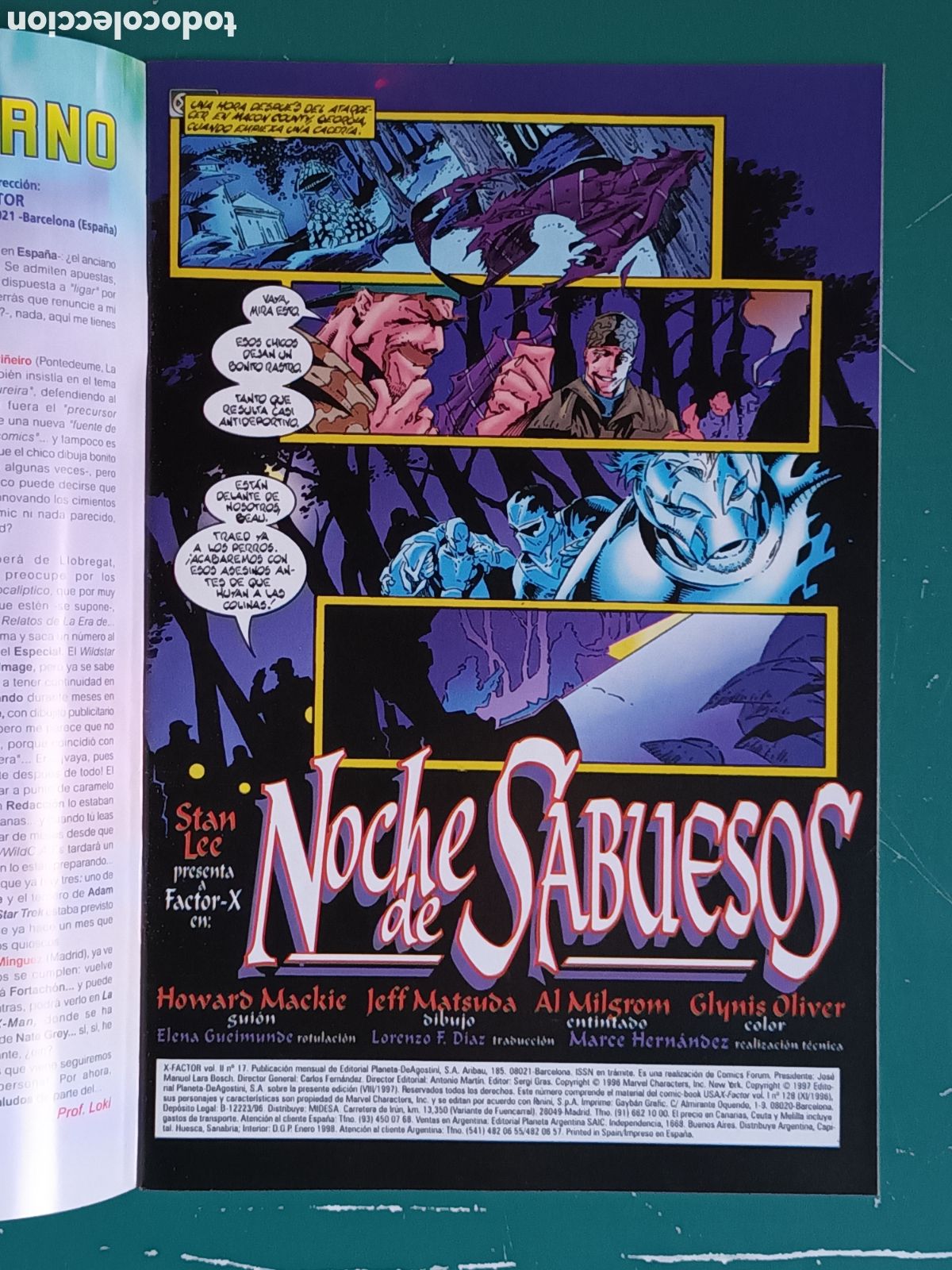 C&oacute;mics: X-Factor vol 2 N&ordm; 17 FORUM - MARVEL 1997 - Foto 2