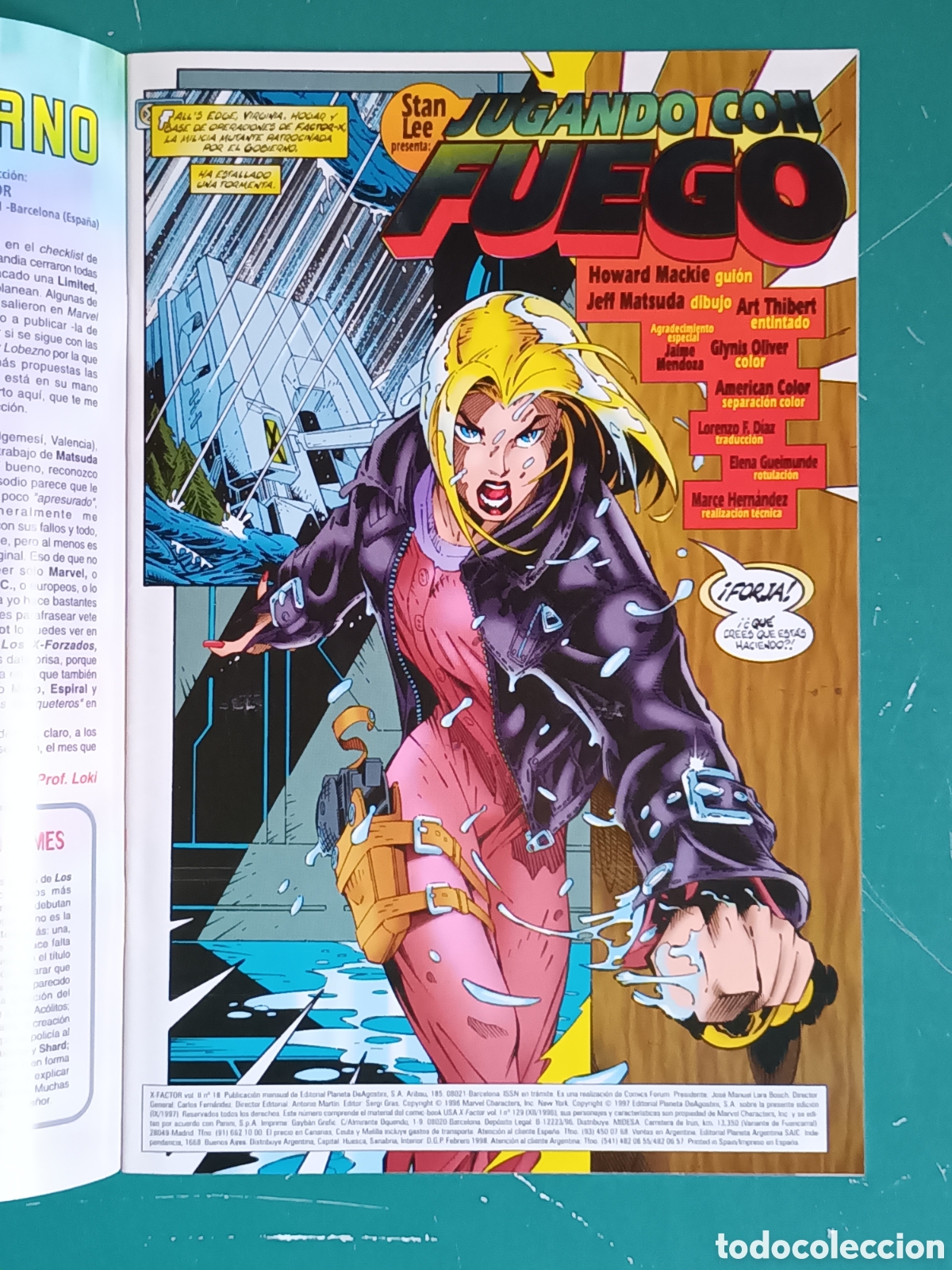 C&oacute;mics: X-Factor vol 2 N&ordm; 18 FORUM - MARVEL 1997 - Foto 2