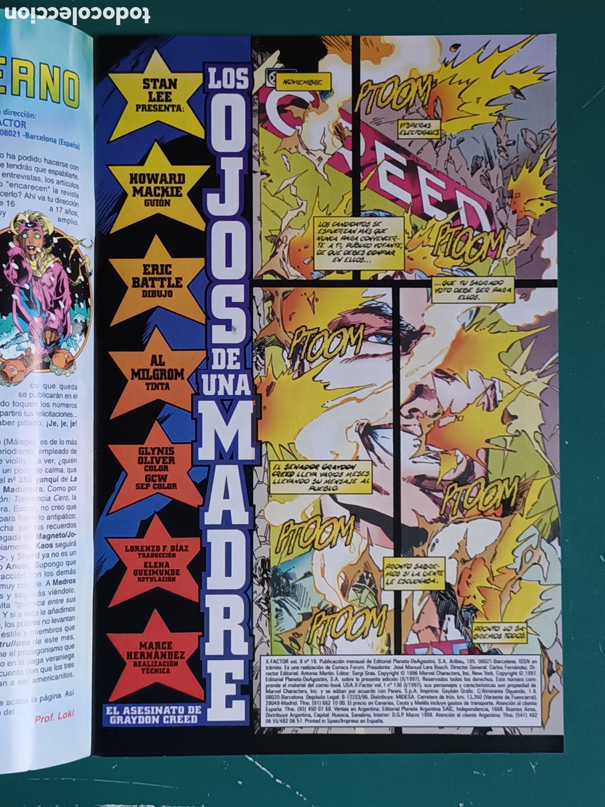 C&oacute;mics: X-Factor vol 2 N&ordm; 19 FORUM - MARVEL 1997 - Foto 2