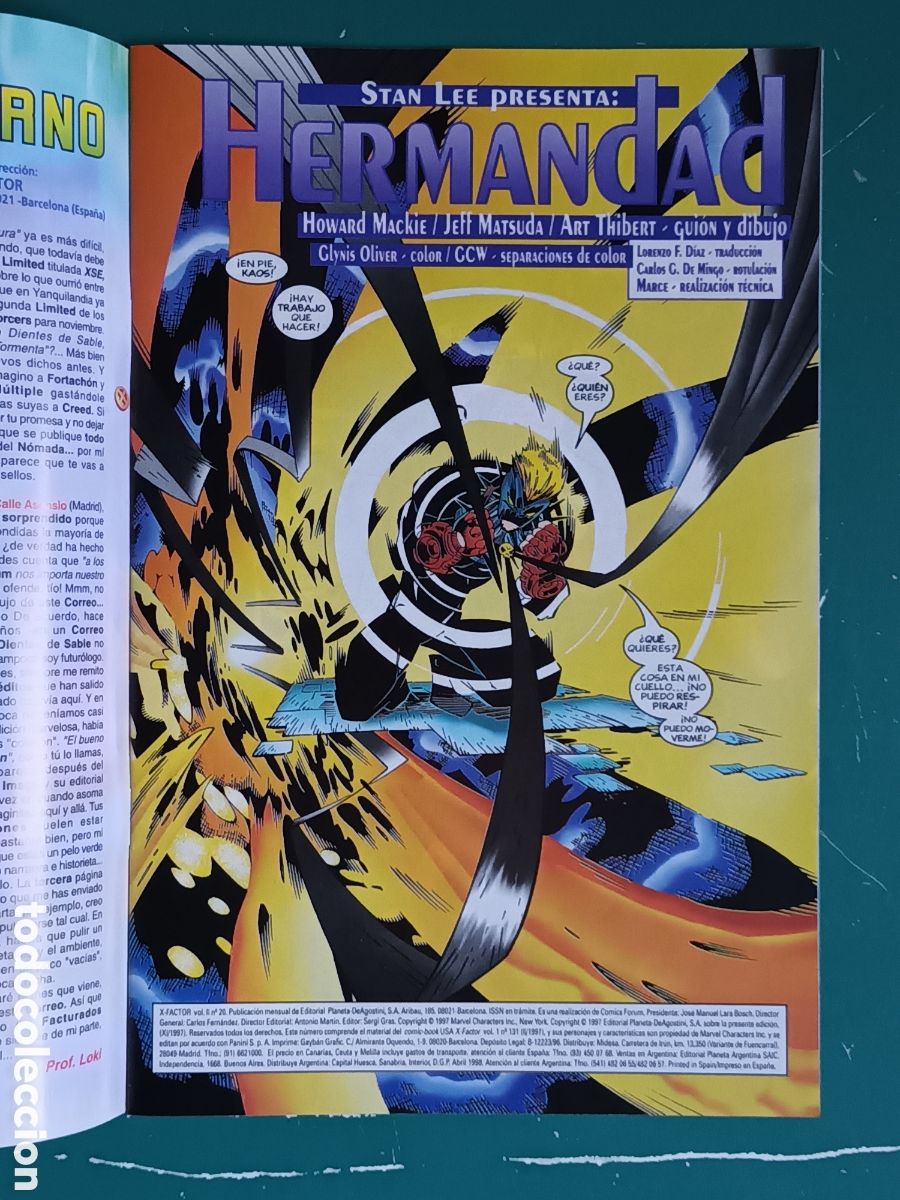 C&oacute;mics: X-Factor vol 2 N&ordm; 20 FORUM - MARVEL 1997 - Foto 2