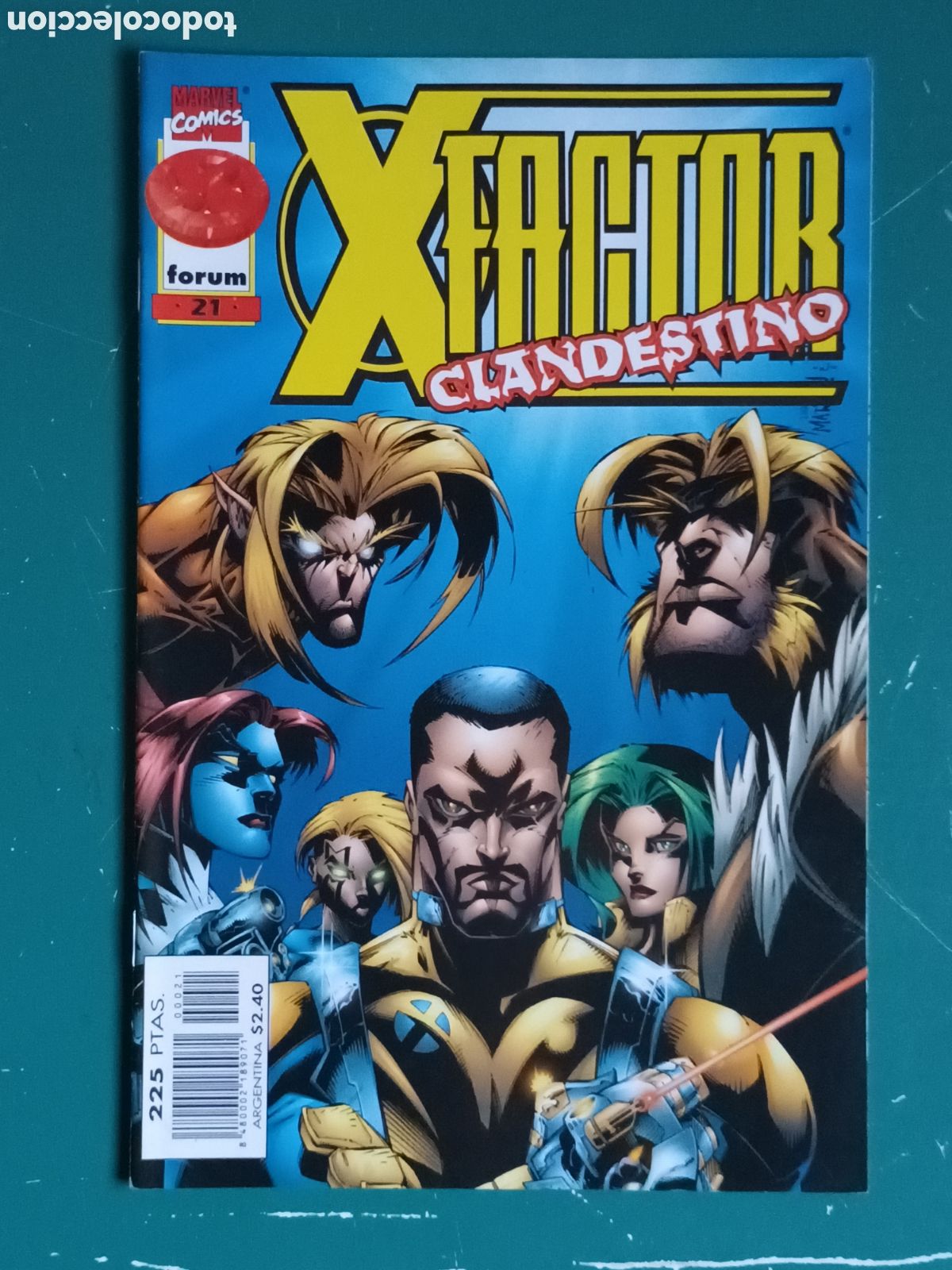 C&oacute;mics: X-Factor vol 2 N&ordm; 21 FORUM - MARVEL 1997 clandestino - Foto 1