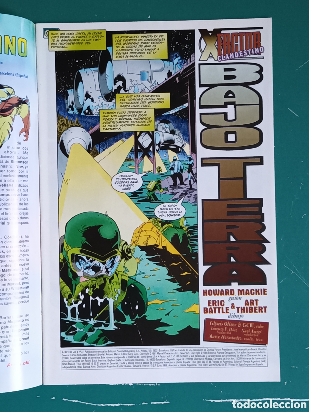 C&oacute;mics: X-Factor vol 2 N&ordm; 22 FORUM - MARVEL 1998 - Foto 2