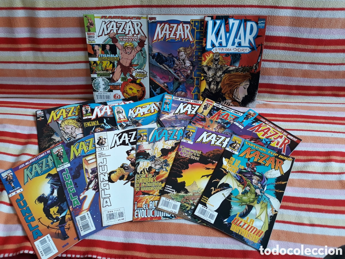 C&oacute;mics: KA-AR VOL.1 - LOTE DE 12 N&Uacute;MEROS + EXTRAS - FORUM - Foto 1