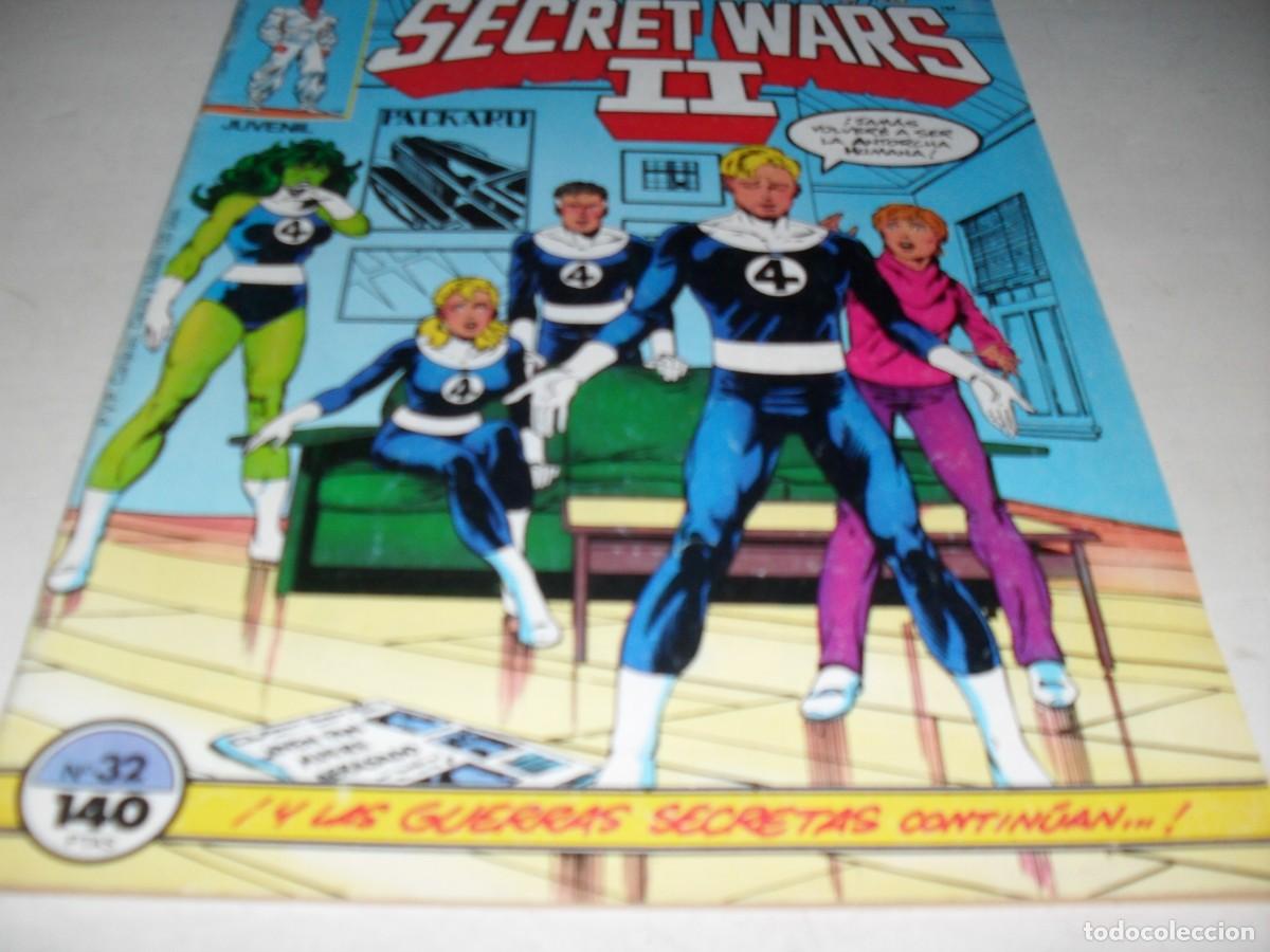 Comics: SECRET WARS II N&ordm; 32,CON LOS 4 FANTASTICOS.COMICS FORUM,1985