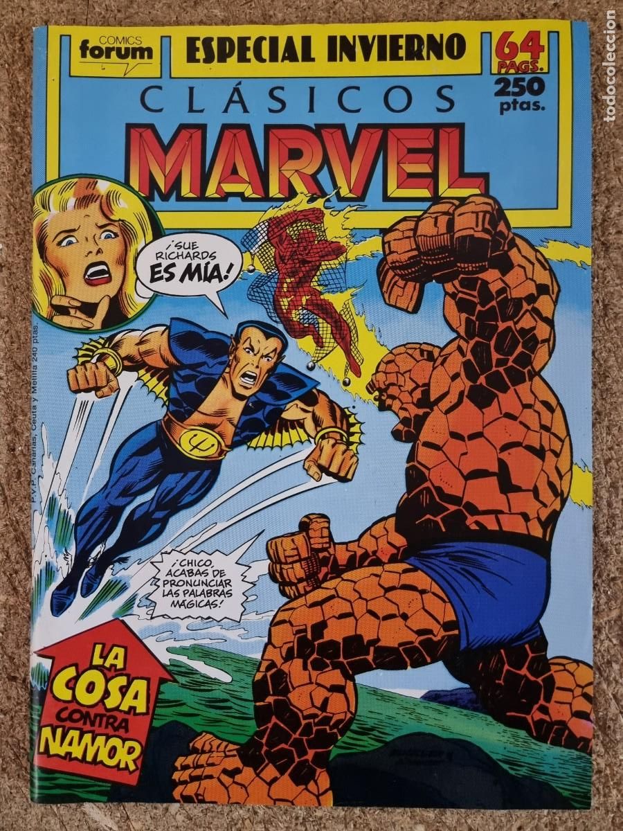 Comics: Clasicos Marvel. Especial Invierno 1989. Forum