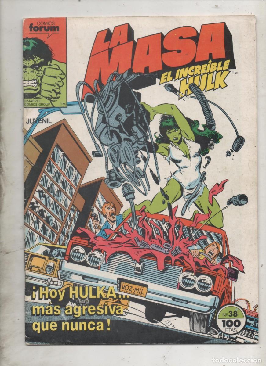 C&oacute;mics: LA MASA EL INCREIBLE HULK N&ordm; 38 FORUM - C8 - Foto 1