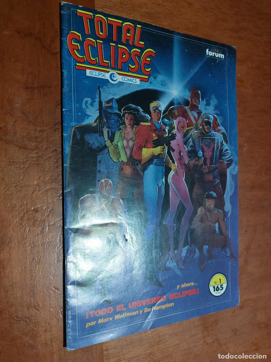 C&oacute;mics: TOTAL ECLIPSE 1. ECLIPSE COMICS. MARV WOLFMAN. BO HARMPTON. GRAPA. BUEN ESTADO - Foto 1