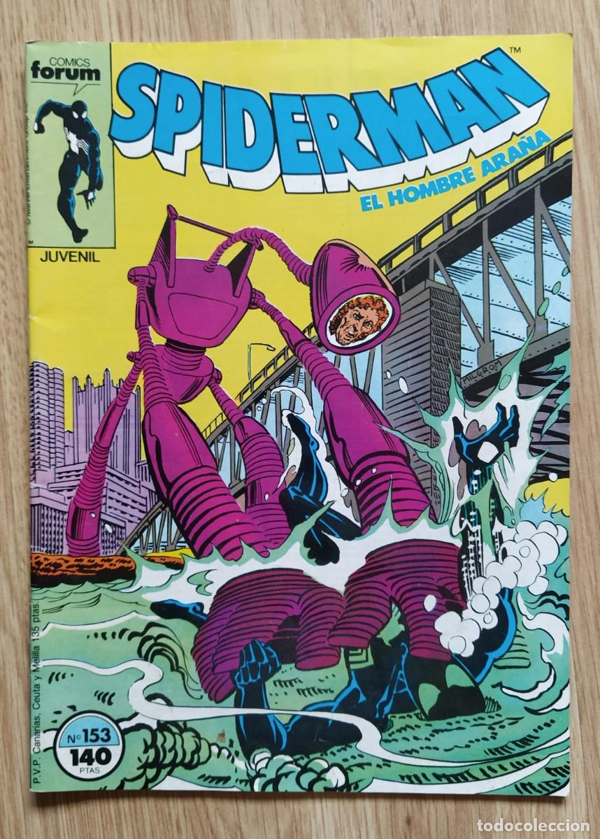 C&oacute;mics: SPIDERMAN, VOL. 1, N.&ordm; 153 - FORUM (1988) - Foto 1