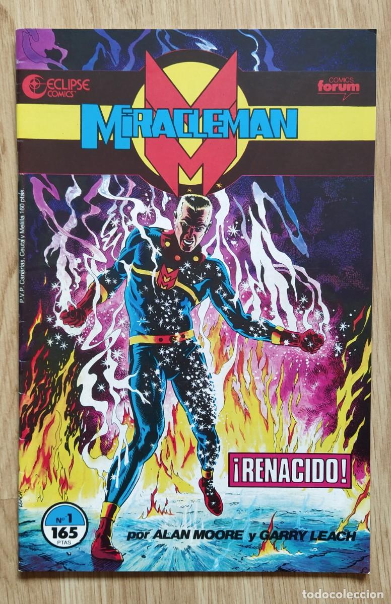 C&oacute;mics: MIRACLEMAN, N.&ordm; 1 / ALAN MOORE - GARRY LEACH / FORUM (1990) - Foto 1
