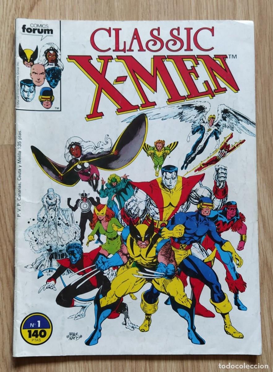 C&oacute;mics: CLASSIC X-MEN LOTE 1, 2, 3 y 4 - FORUM (1988) - Foto 2