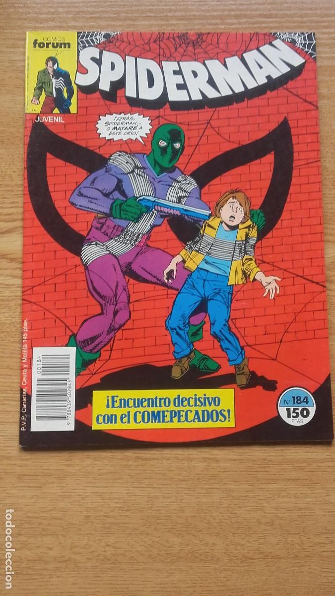 C&oacute;mics: SPIDERMAN - vol.1 - n&ordm; 184 - S&iacute;ntesis - FORUM - Foto 1