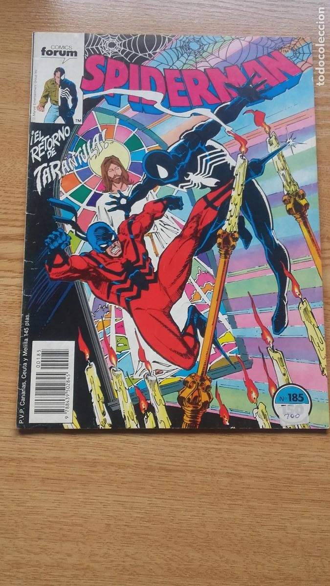 C&oacute;mics: SPIDERMAN - vol.1 - n&ordm; 185 - &iexcl;Conexi&oacute;n! - FORUM - Foto 1