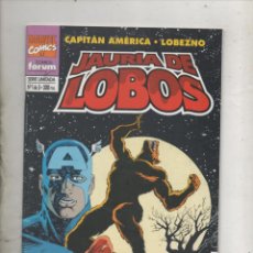 Cómics: JAURIA DE LOBOS Nº 1 . CAPITAN AMERICA - LOBEZNO. FORUM C8