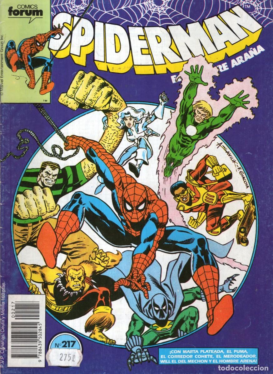 C&oacute;mics: SPIDERMAN VOL. 1 N&ordm; 217 1&ordf; EDICION - FORUM - Foto 1