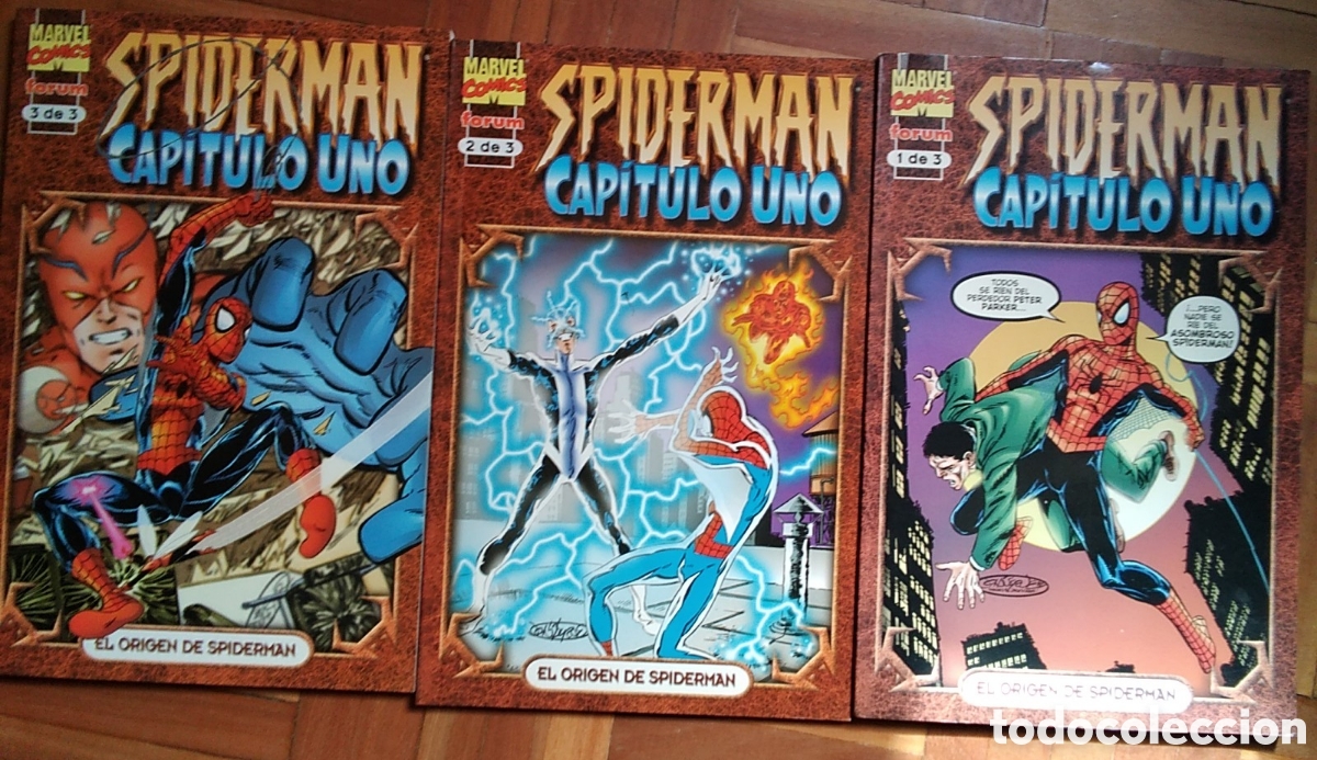 C&oacute;mics: Spiderman capitulo uno forum colecci&oacute;n completa 3 volumenes - Foto 1