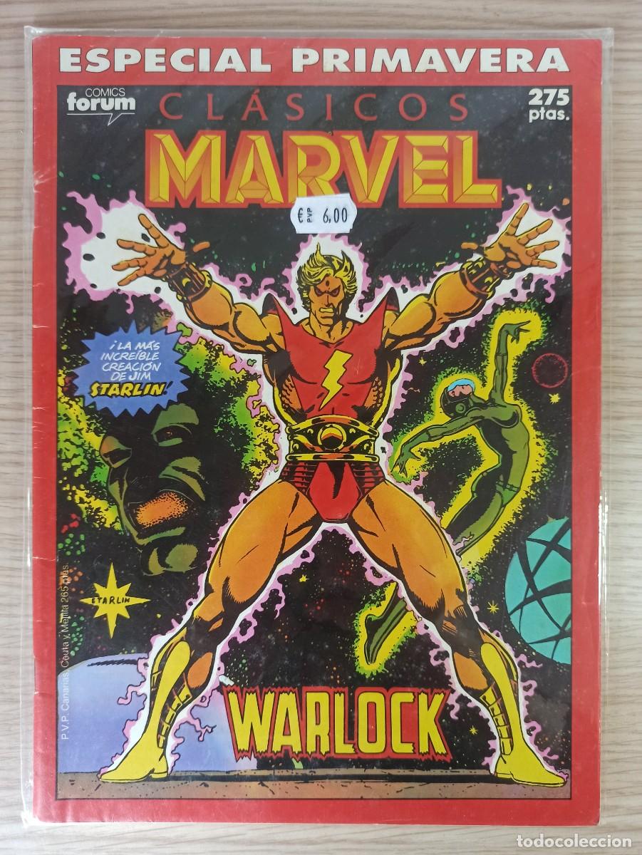 C&oacute;mics: WARLOCK - CLASICOS MARVEL (Ed. Comics F&oacute;rum) Especial primavera - Foto 1