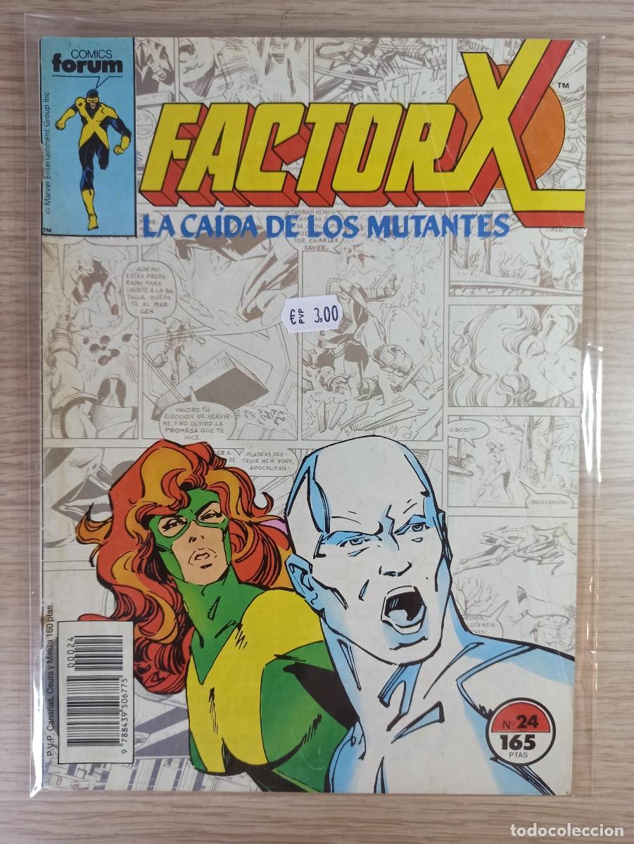C&oacute;mics: FACTOR X - LA CAIDA DE LOS MUTANTES (Ed. Comics Forum) N&ordm; 24 - Foto 1