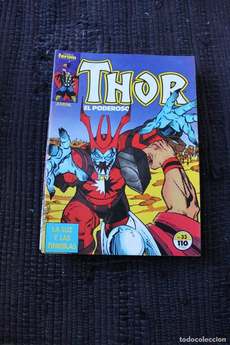 C&oacute;mics: COMICS FORUM ; THOR EL PODEROSO N&ordm; 33 :LA LUX Y LAS TINIEBLAS - Foto 1