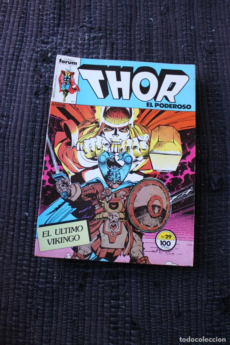 C&oacute;mics: COMICS FORUM ; THOR EL PODEROSO N&ordm; 29 : EL ULTIMO VIKINGO - Foto 1
