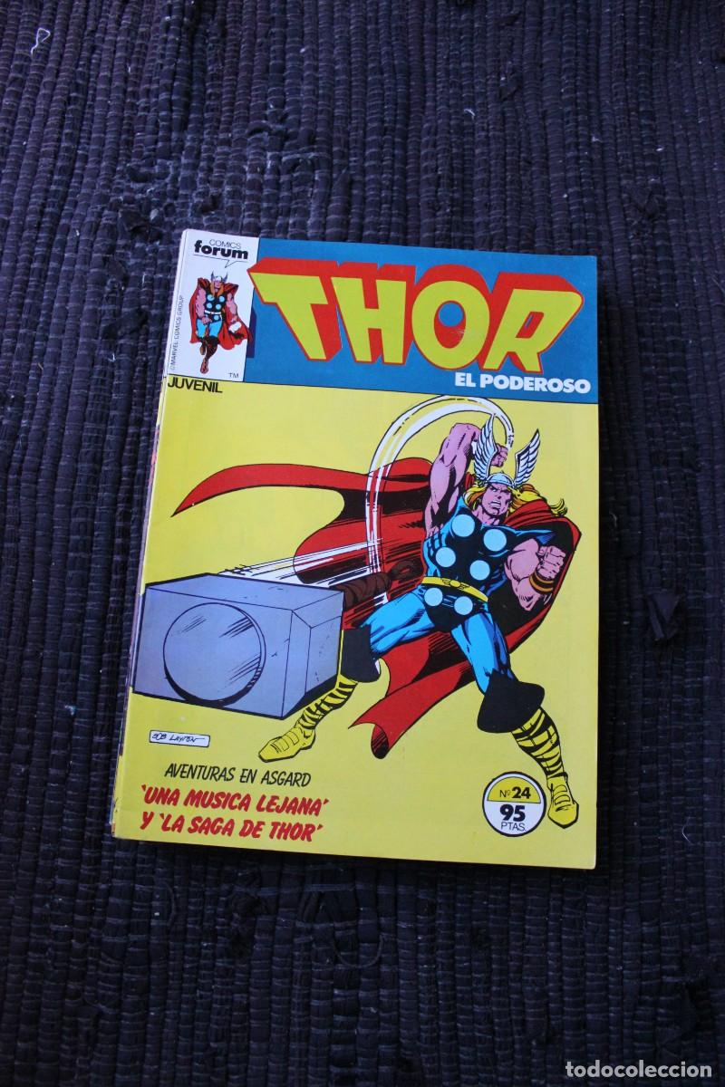 C&oacute;mics: COMICS FORUM ; THOR EL PODEROSO N&ordm; 24 : UNA MUSICA LEJANA Y LA SAGA DE THOR - Foto 1