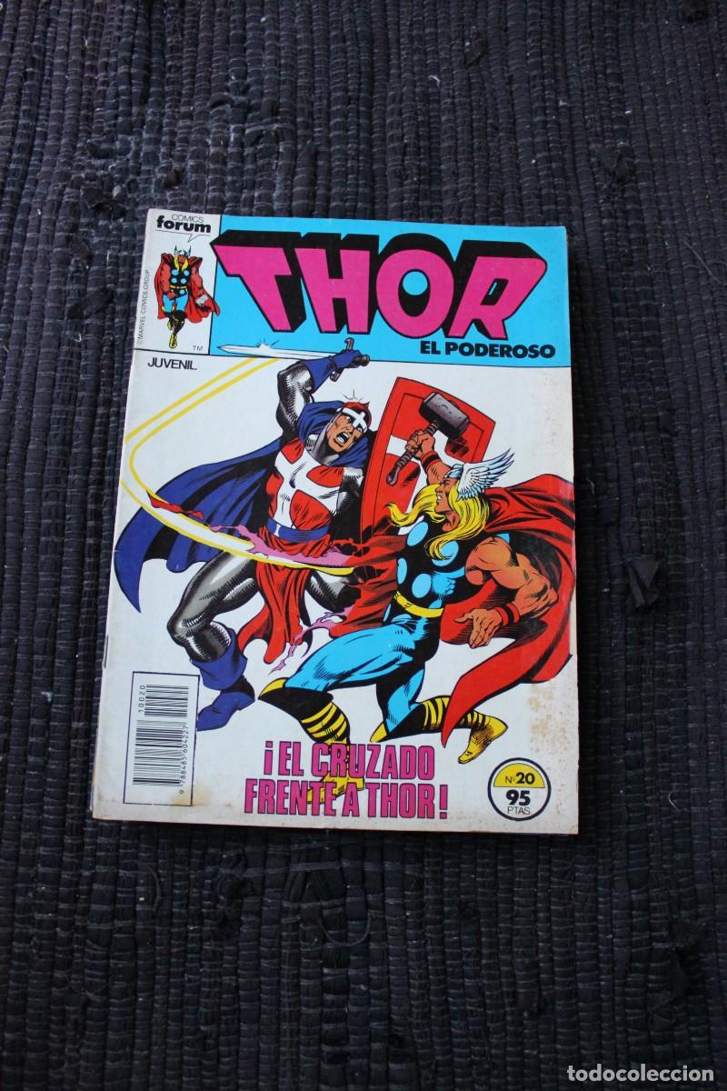 C&oacute;mics: COMICS FORUM ; THOR EL PODEROSO N&ordm; 20 : EL CRUZADO FRENTA A THOR - Foto 1
