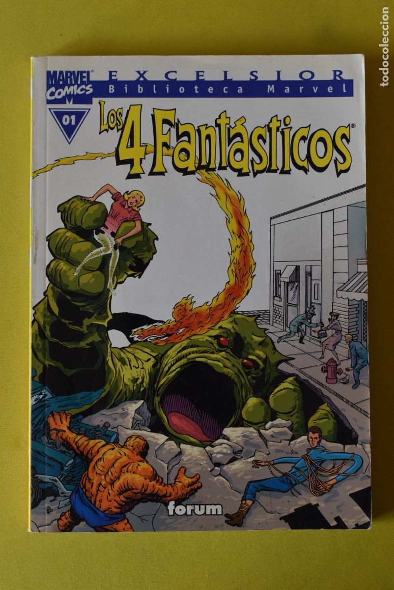 C&oacute;mics: Comic Marvel Excelsior. Los 4 fant&aacute;sticos. N. &ordm; 1. Forum. Marvel Comics - Foto 1