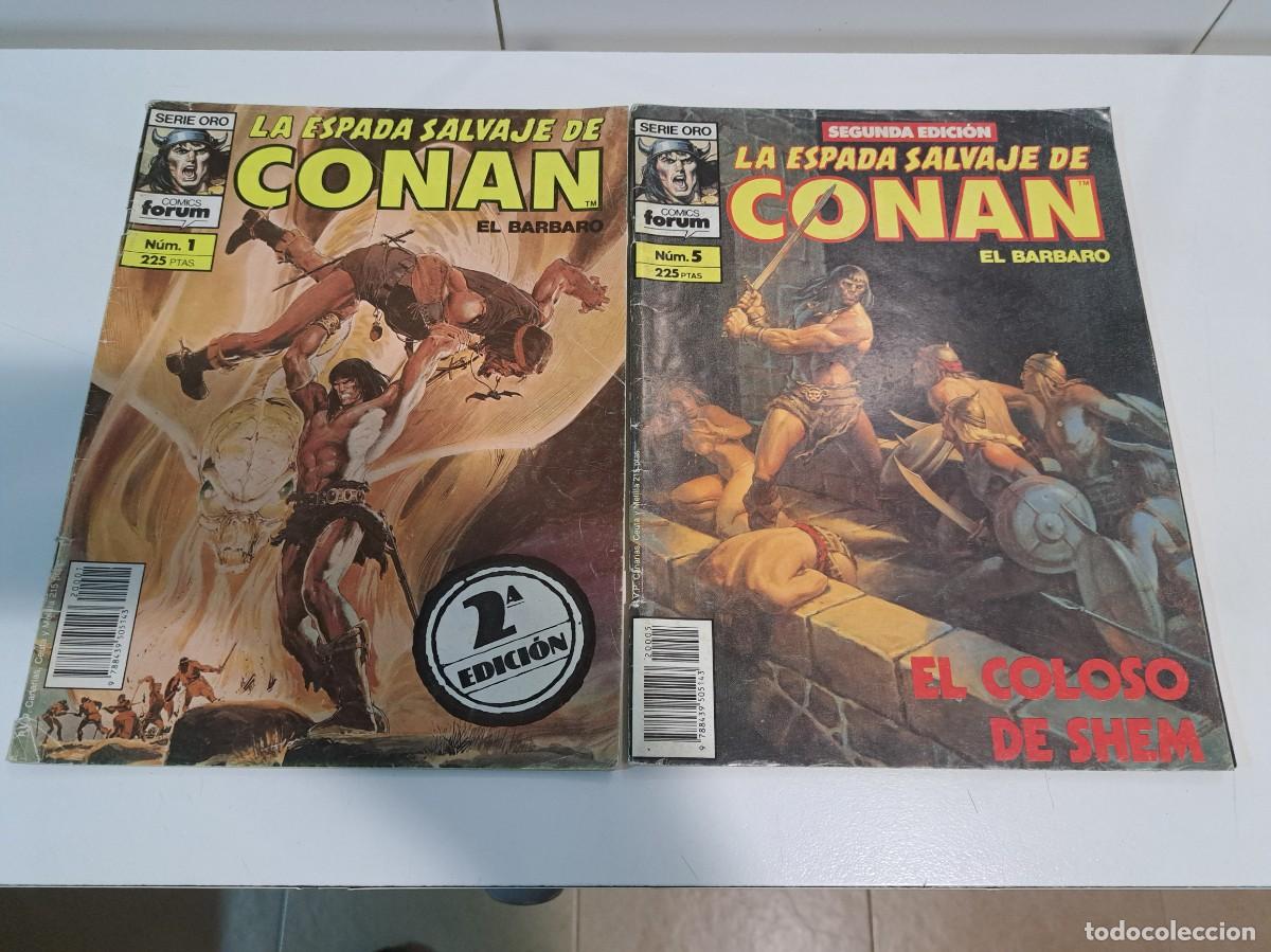 C&oacute;mics: 79 - 7 COMICS LA ESPADA SALVAJE DE CONAN - Foto 1