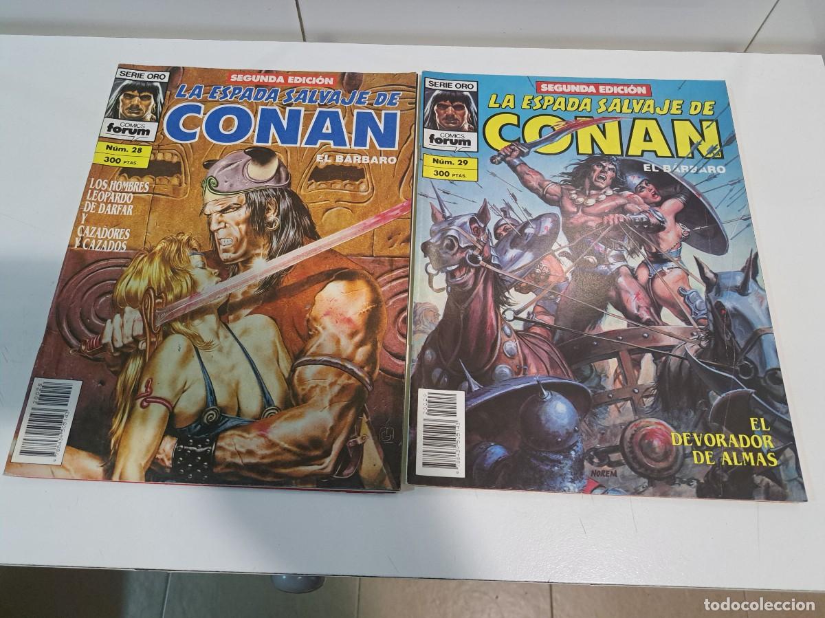 C&oacute;mics: 79 - 7 COMICS LA ESPADA SALVAJE DE CONAN - Foto 5