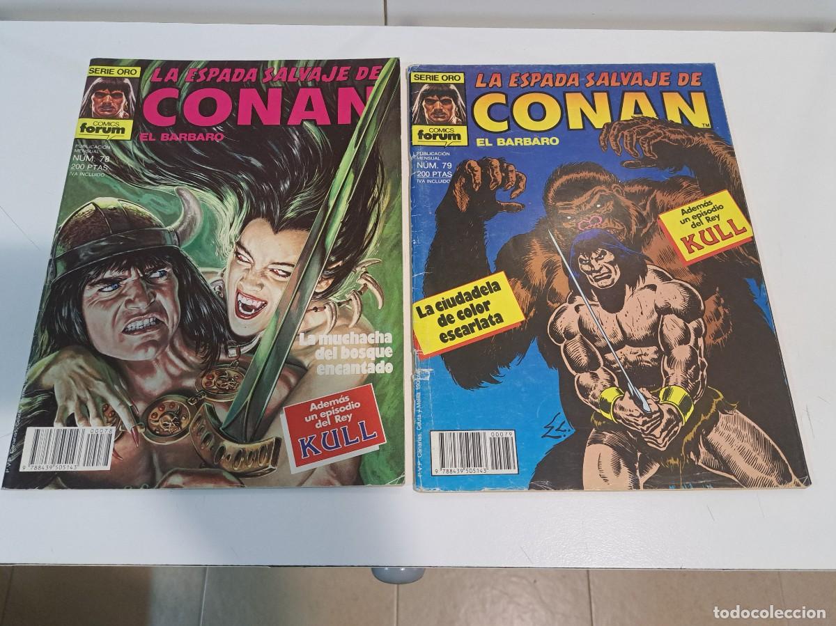 C&oacute;mics: 80 - 31 COMICS LA ESPADA SALVAJE DE CONAN - Foto 1