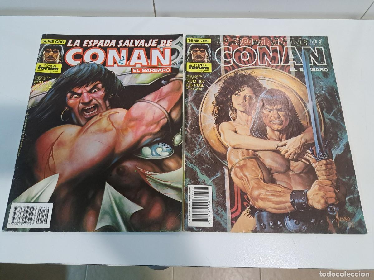 C&oacute;mics: 80 - 31 COMICS LA ESPADA SALVAJE DE CONAN - Foto 17