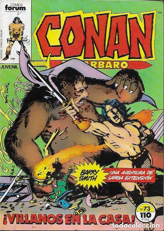 C&oacute;mics: CONAN EL B&Aacute;RBARO N&ordm; 73 - PRIMERA EDICI&Oacute;N - FORUM - Foto 1