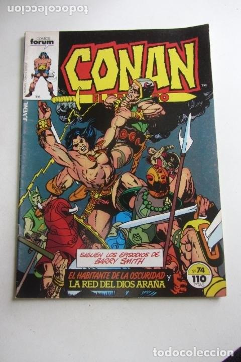 C&oacute;mics: CONAN EL B&Aacute;RBARO N&ordm; 74 - PRIMERA EDICI&Oacute;N - FORUM - Foto 1