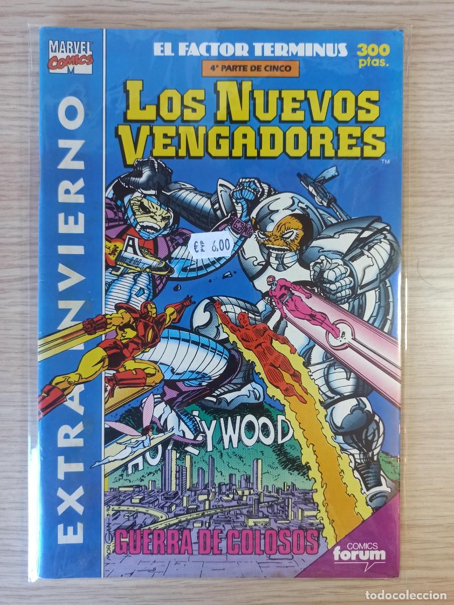 C&oacute;mics: LOS NUEVOS VENGADORES - EL FACTOR TERMINUS (Ed. Comics Forum) N&ordm; 4 de 5 - Foto 1