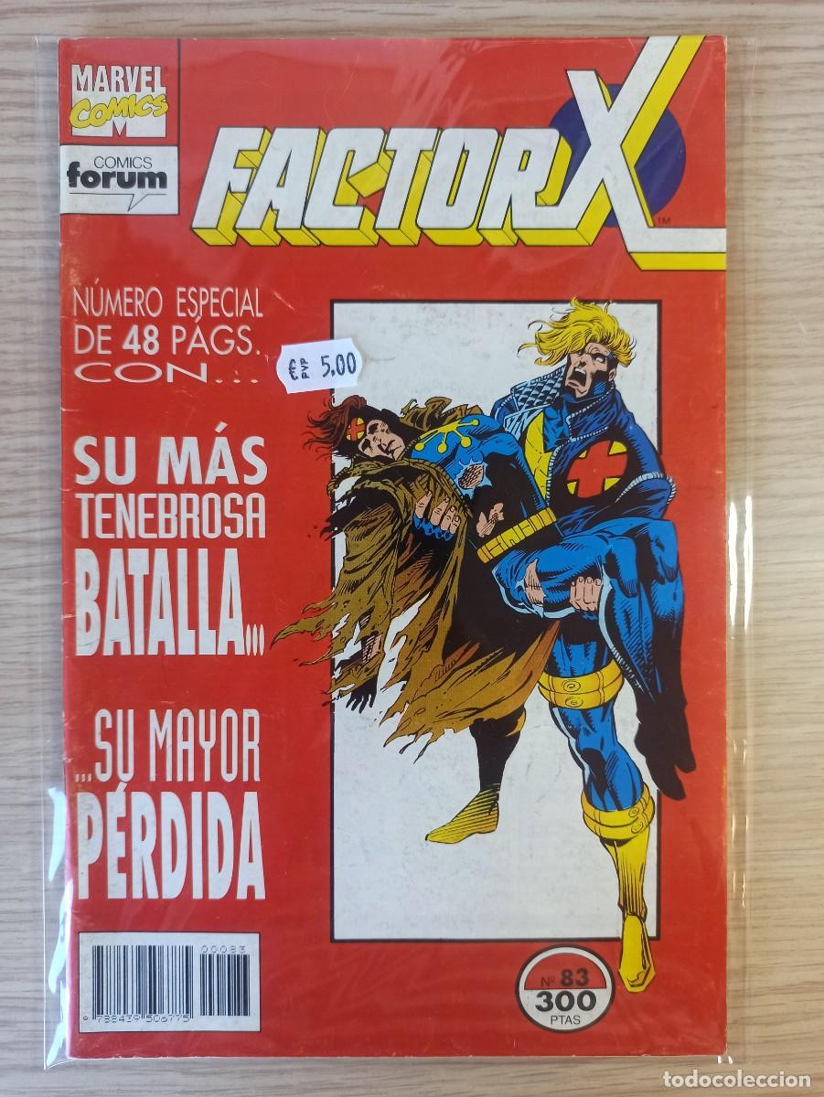 C&oacute;mics: FACTOR X &rdquo;Su mas tenebrosa batalla...su mayor p&eacute;rdida&rdquo; (Ed. Comics Forum) N&ordm; 83 - Foto 1