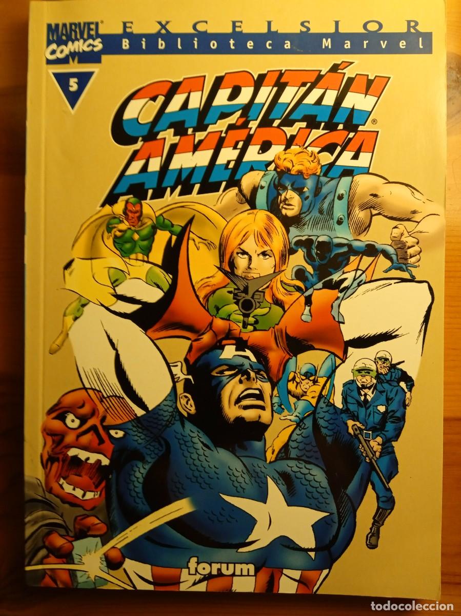 C&oacute;mics: BIBLIOTECA MARVEL CAPIT&Aacute;N AM&Eacute;RICA N&ordm; 5 Forum - Foto 1