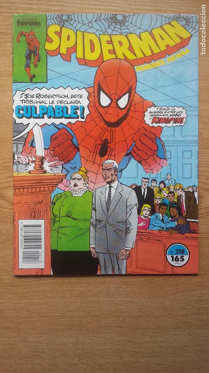 C&oacute;mics: SPIDERMAN - vol.1 - n&ordm; 218 - &iexcl;Culpable! - FORUM - Foto 1