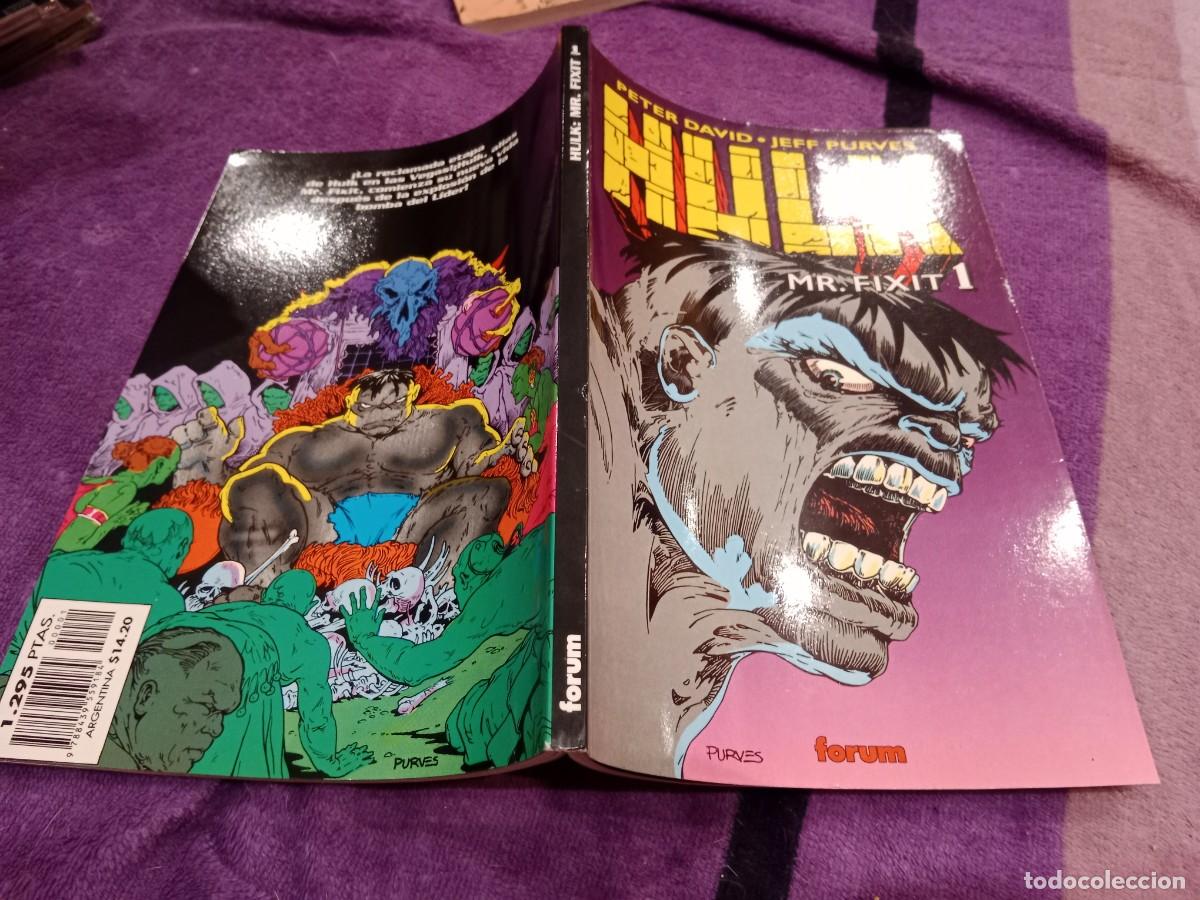 C&oacute;mics: HULK MR. FIXIT VOL. 1 Y 2 COMPLETA. PETER DAVID / JEFF PURVES - COMICS FORUM 1997 - Foto 1