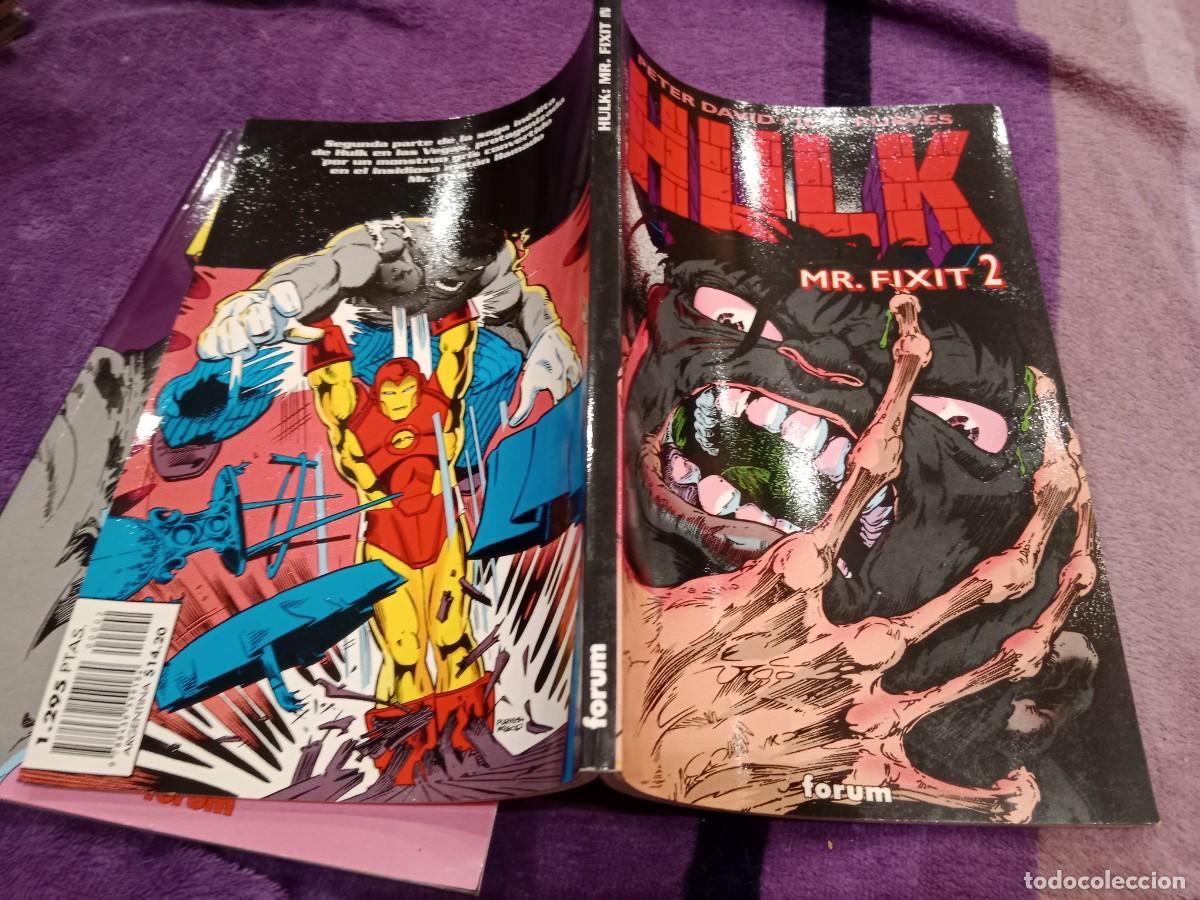 C&oacute;mics: HULK MR. FIXIT VOL. 1 Y 2 COMPLETA. PETER DAVID / JEFF PURVES - COMICS FORUM 1997 - Foto 2