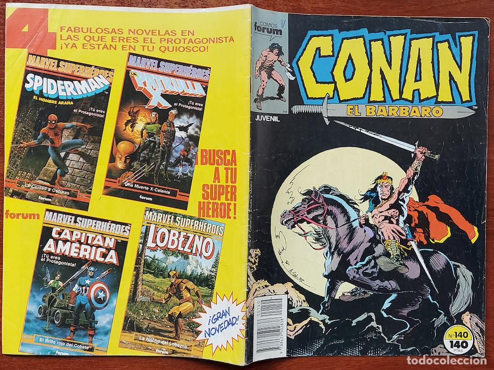 C&oacute;mics: Conan El B&aacute;rbaro n&ordm; 140 - C&oacute;mics Forum 1988 - Foto 2