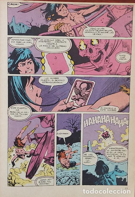 C&oacute;mics: Conan El B&aacute;rbaro n&ordm; 140 - C&oacute;mics Forum 1988 - Foto 6