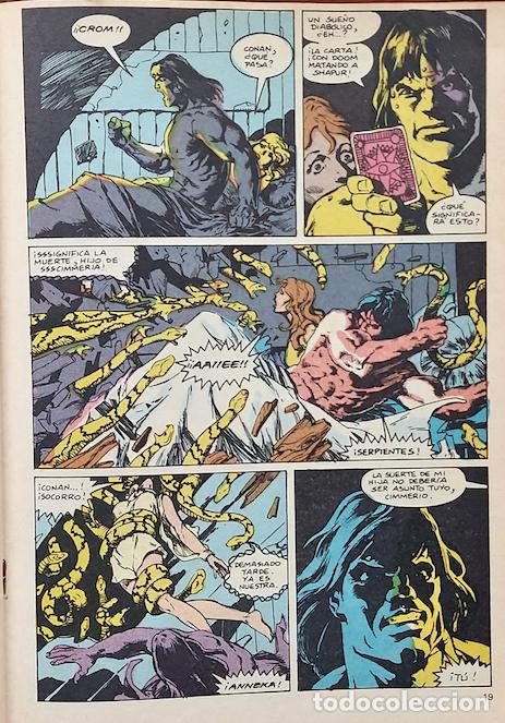 C&oacute;mics: Conan El B&aacute;rbaro n&ordm; 140 - C&oacute;mics Forum 1988 - Foto 8