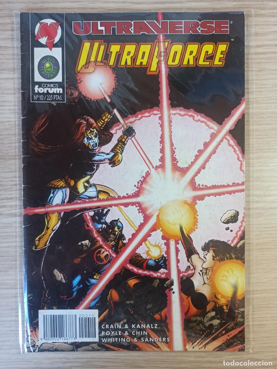 C&oacute;mics: ULTRAFORCE - Ultraverse (Ed. Comics Forum) N&ordm; 10 - Foto 1