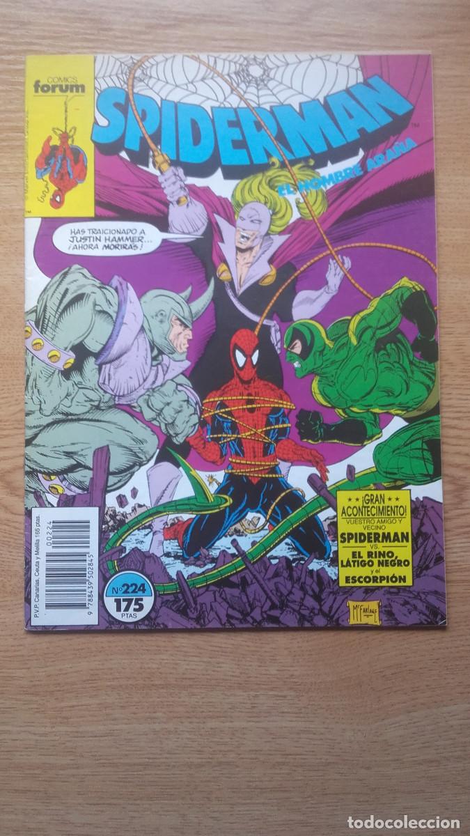 C&oacute;mics: SPIDERMAN - vol.1 - n&ordm; 224 - &iexcl;La cola letal de El Escorpi&oacute;n! - FORUM - Foto 1