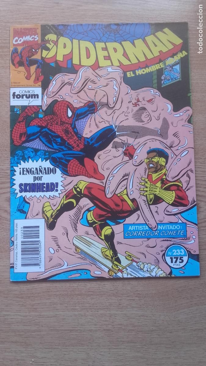 C&oacute;mics: SPIDERMAN - vol.1 - n&ordm; 233 - A flor de piel - FORUM - Foto 1