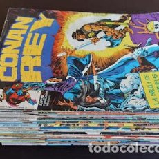 Cómics: CONAN REY LOTE DE 40 COMICS - FORUM 1984 - 1989
