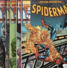 Cómics: LOTE SPIDERMAN JOHN ROMITA Nº 56 AL 60 - FORUM - OFM15