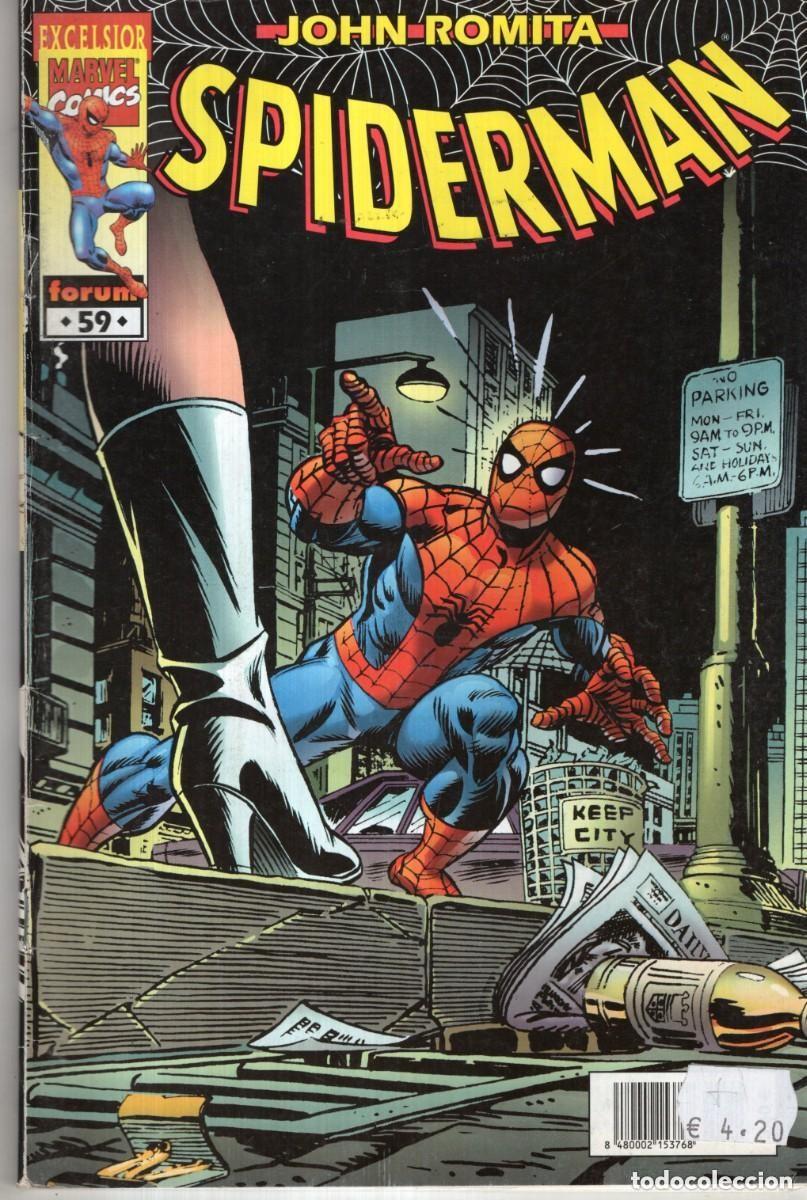C&oacute;mics: SPIDERMAN JOHN ROMITA N&ordm; 59 - FORUM - Foto 1