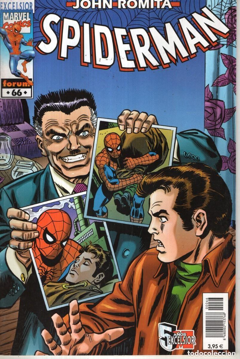 C&oacute;mics: SPIDERMAN JOHN ROMITA N&ordm; 66 - FORUM - Foto 1
