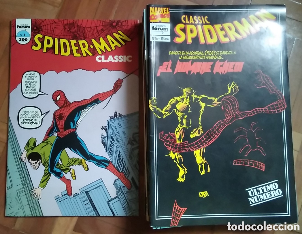 C&oacute;mics: Spiderman classic forum comic colecci&oacute;n completa 16 numeros IMPECABLE - Foto 1